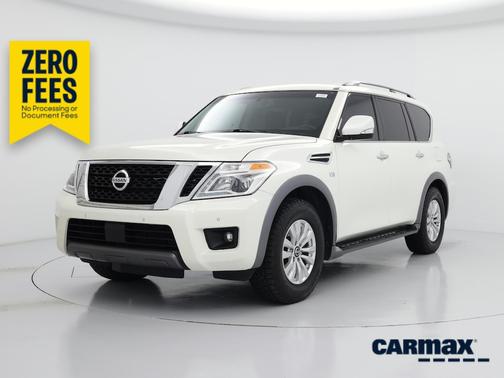 White 2020 Nissan Armada SV
