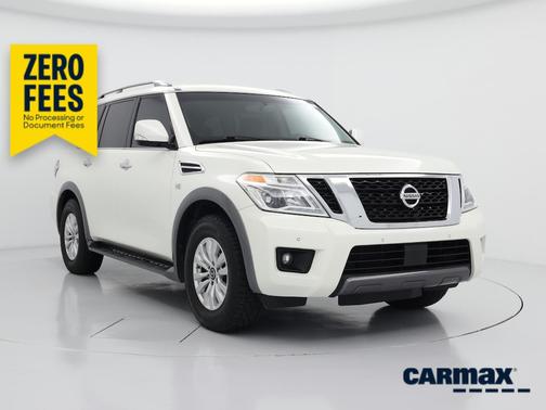 White 2020 Nissan Armada SV