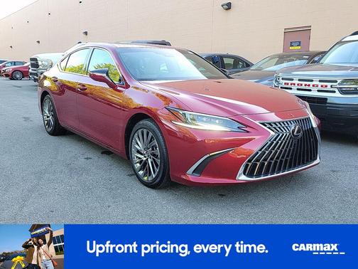 Red 2025 Lexus ES 300h Ultra Luxury