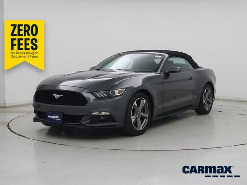 Gray 2016 Ford Mustang Ecoboost Premium