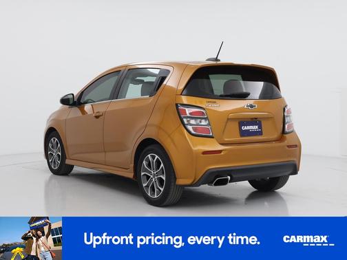 Orange 2018 Chevrolet Sonic LT
