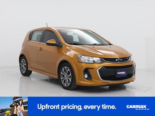Orange 2018 Chevrolet Sonic LT