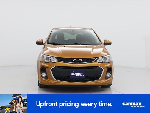 Orange 2018 Chevrolet Sonic LT