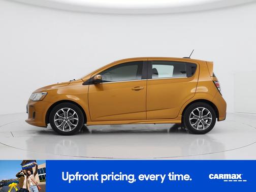 Orange 2018 Chevrolet Sonic LT