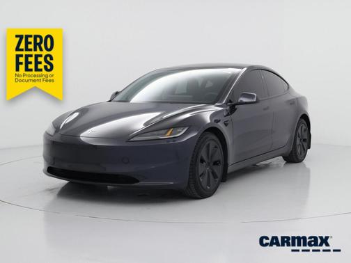 Gray 2025 Tesla Model 3 Long Range