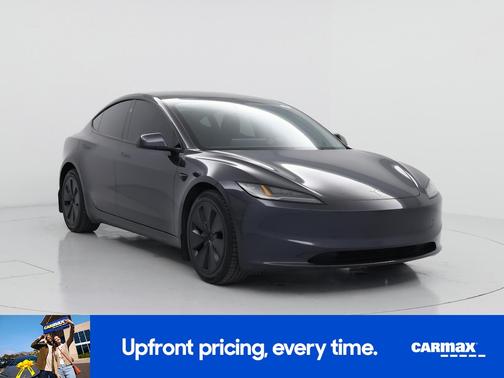 Gray 2025 Tesla Model 3 Long Range