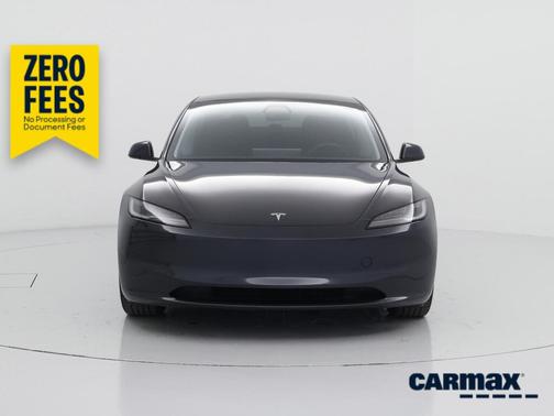 Gray 2025 Tesla Model 3 Long Range