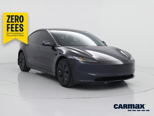 Gray 2025 Tesla Model 3 Long Range