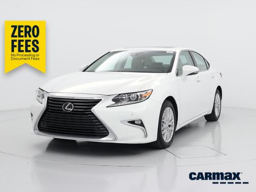 White 2018 Lexus ES 350