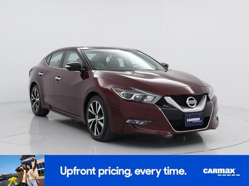 Burgundy 2016 Nissan Maxima Platinum