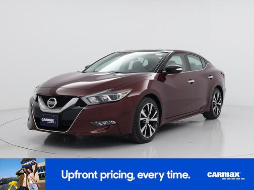 Burgundy 2016 Nissan Maxima Platinum