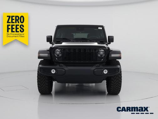 Black 2024 Jeep Wrangler Willy's