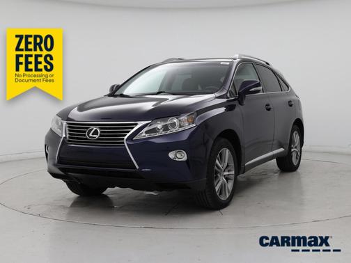 Blue 2015 Lexus RX 350