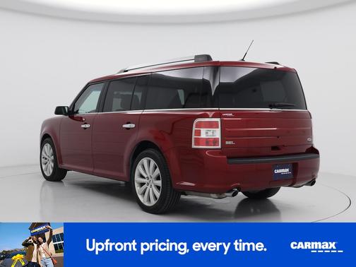 Red 2019 Ford Flex SEL