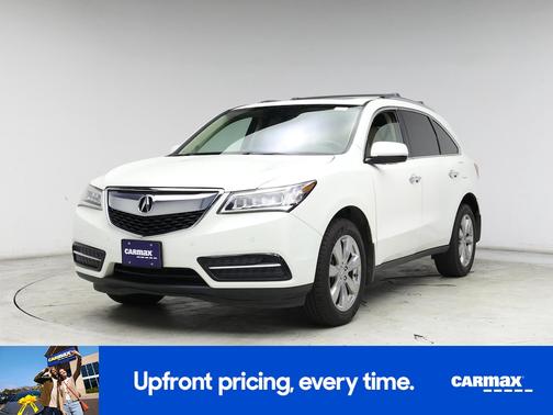 White 2015 Acura MDX Advance