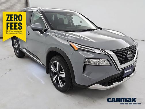 Gray 2023 Nissan Rogue Platinum