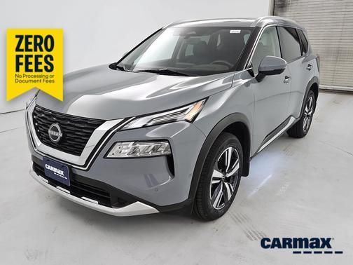 Gray 2023 Nissan Rogue Platinum