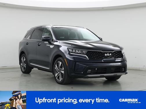 Black 2023 Kia Sorento Hybrid EX