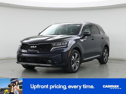 Black 2023 Kia Sorento Hybrid EX
