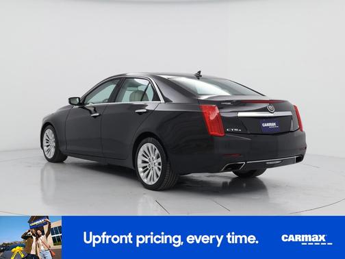 Black 2014 Cadillac CTS Luxury