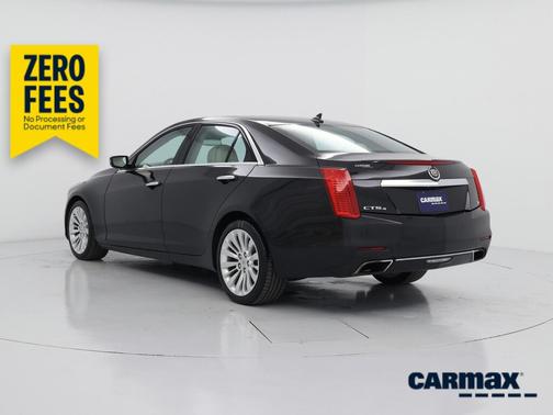 Black 2014 Cadillac CTS Luxury