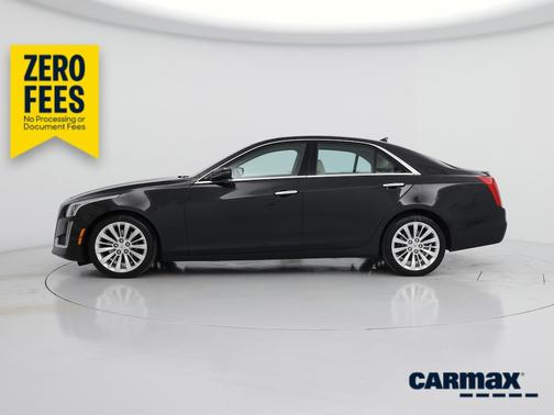 Black 2014 Cadillac CTS Luxury