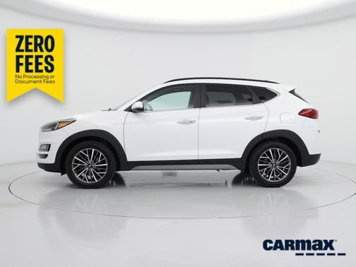 White 2021 Hyundai TUCSON Ultimate