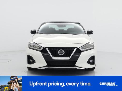 White 2020 Nissan Maxima Platinum