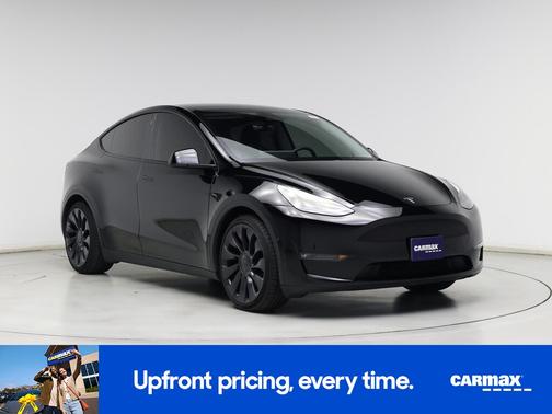 Black 2022 Tesla Model Y Performance