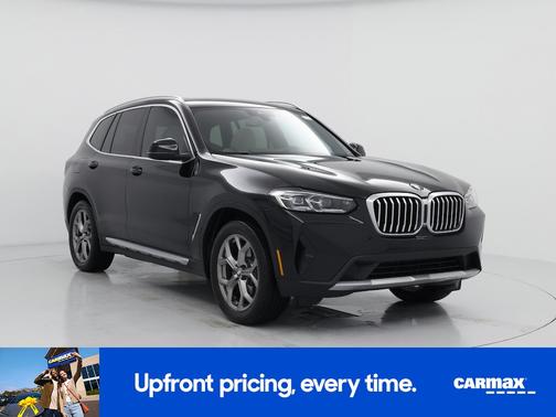 Black 2022 BMW X3 XDrive30i