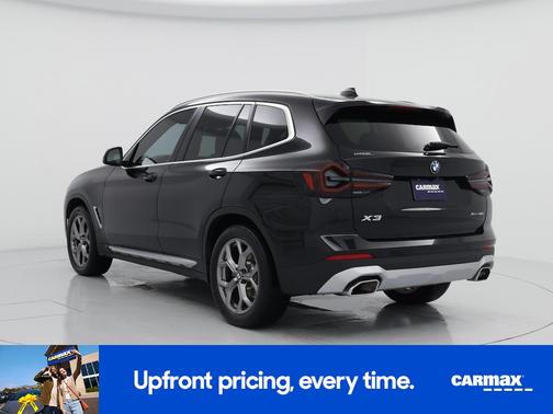 Black 2022 BMW X3 XDrive30i