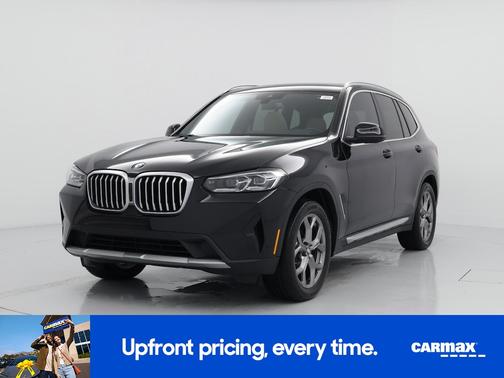 Black 2022 BMW X3 XDrive30i