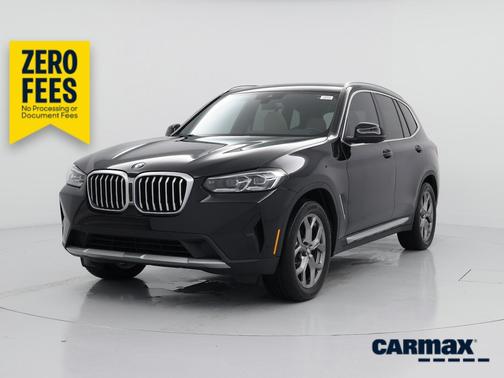 Black 2022 BMW X3 XDrive30i