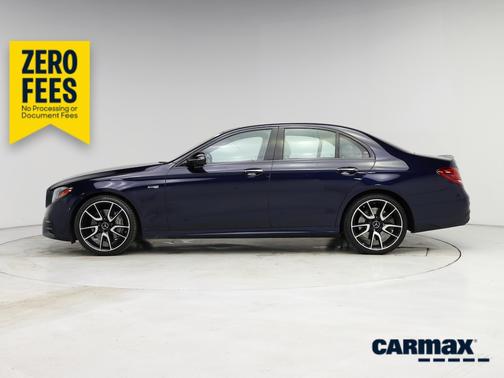Blue 2018 Mercedes-Benz AMG E 43