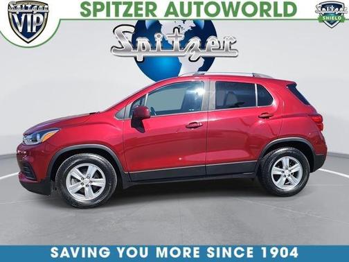 Crimson Metallic 2021 Chevrolet Trax LT