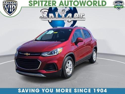 Crimson Metallic 2021 Chevrolet Trax LT