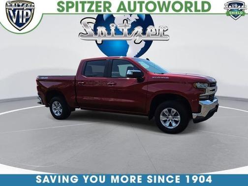 Cajun Red Tintcoat 2019 Chevrolet Silverado 1500 LT
