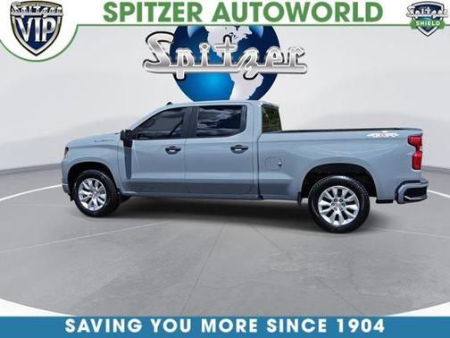 Slate Gray Metallic 2024 Chevrolet Silverado 1500 Custom