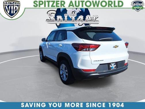 Summit White 2021 Chevrolet Trailblazer LS