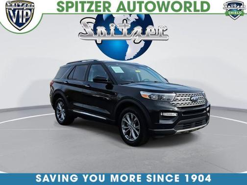 Agate Black Metallic 2022 Ford Explorer Limited