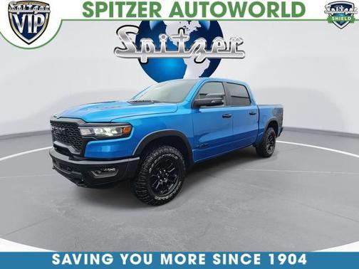 Hydro Blue Pearlcoat 2025 RAM 1500 Rebel