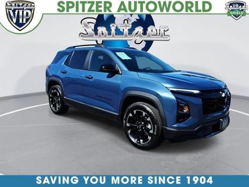 Lakeshore Blue Metallic 2025 Chevrolet Equinox RS