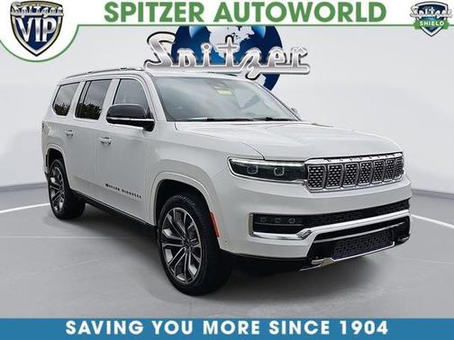Bright White Clearcoat 2025 Jeep Grand Wagoneer Series III
