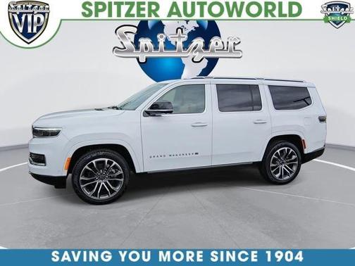 Bright White Clearcoat 2025 Jeep Grand Wagoneer Series III