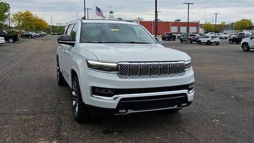 Bright White Clearcoat 2025 Jeep Grand Wagoneer Series III