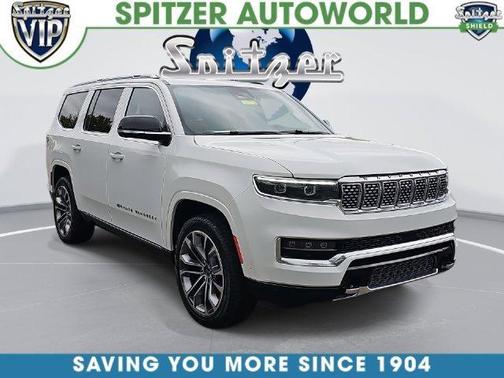 Bright White Clearcoat 2025 Jeep Grand Wagoneer Series III