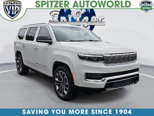Bright White Clearcoat 2025 Jeep Grand Wagoneer Series III