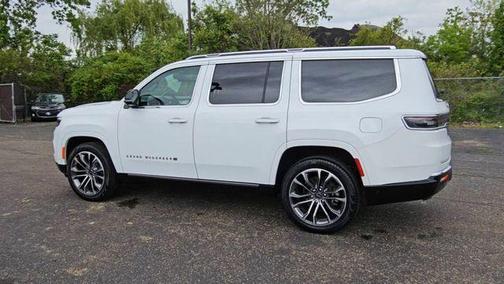 Bright White Clearcoat 2025 Jeep Grand Wagoneer Series III