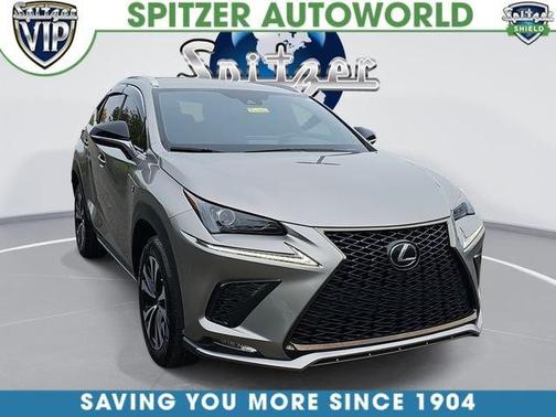 Atomic Silver 2021 Lexus NX 300 F Sport