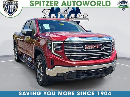 Volcanic Red 2024 GMC Sierra 1500 SLT